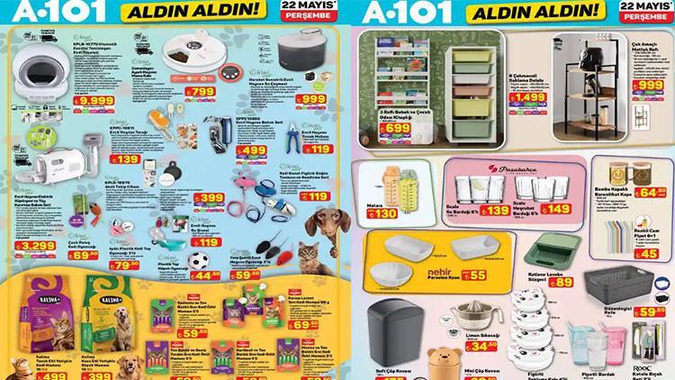 A101 ALDIN ALDIN AFİŞİ 22 MAYIS 2025 (EN YENİ AKTÜEL ESERLER KATALOĞU) || A101 son broşürü bu hafta neler sunuyor, indirimli hangi eserler geliyor? A101’de sinek önleyici, evcil hayvan eşyaları ve güneş kremi çeşitleri olacak