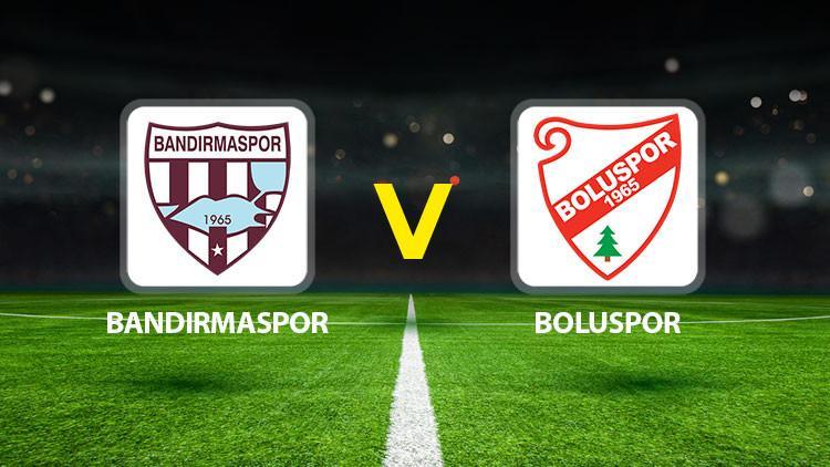 Bandırmaspor Boluspor maçı ne vakit saat kaçta hangi kanalda? Kazanan ekip finale çıkacak!