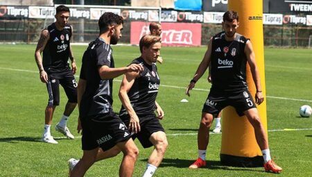 Beşiktaş, Çaykur Rizespor maçı hazırlıklarına devam etti
