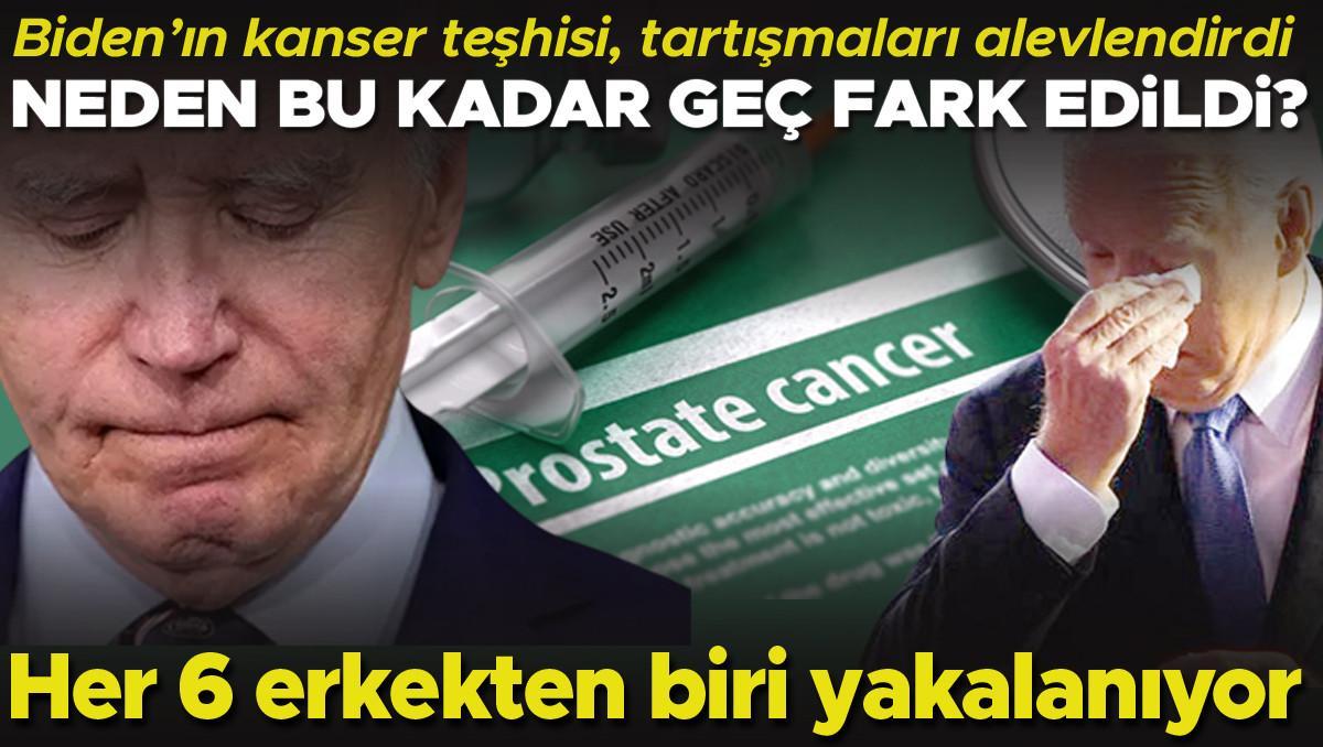 Biden’a prostat kanseri teşhisi kondu, ABD’de erken teşhis tartışmaları alevlendi! Neden bu kadar geç fark edildi?