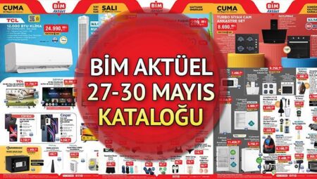 BİM AKTÜEL 27-30 MAYIS 2025 YENİ HAFTA KATALOĞU : Bu hafta bim’e gelecek eserler neler? Bim 30 Mayıs 2025 kataloğu Elektrikli Barbekü, Klima, Vantilatör getiriyor!