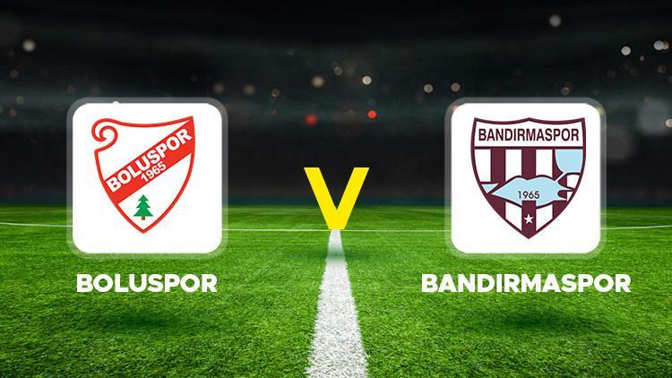 Canlı Anlatım: Boluspor – Bandırmaspor play-off maçı (TFF 1. Lig)