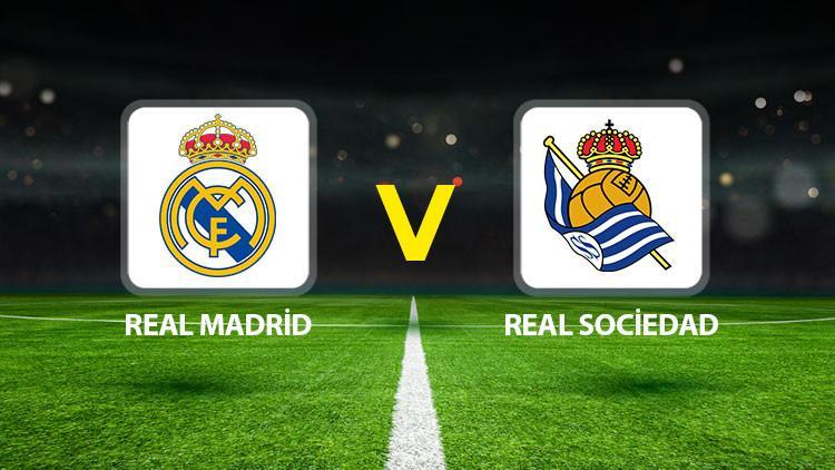 Canlı Anlatım: Real Madrid Real Sociedad (Arda Güler birinci 11’de)