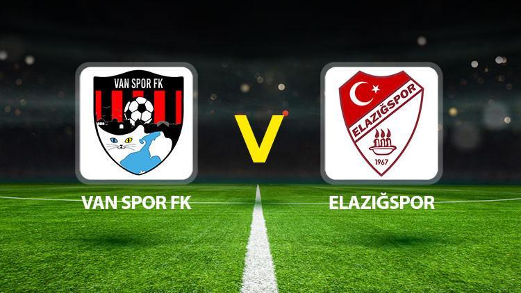 CANLI YAYIN: Van Spor FK – Elazığspor maçı ne vakit saat kaçta, hangi kanalda?