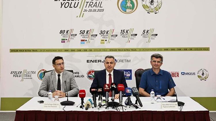 Efeler Yolu Ultra Trail maratonunda 6 ülkeden 256 sportmen yarışacak