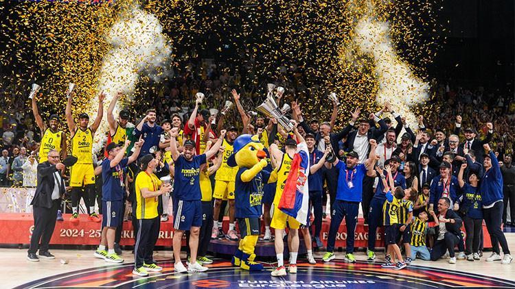 Fenerbahçe Beko’ya atletler ve futbol kadrosundan kutlamalar!