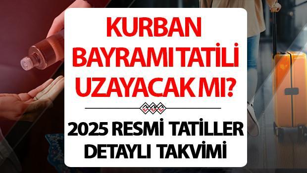 KURBAN BAYRAMI TARİHİ 2025 || Kurban Bayramı ne vakit başlıyor, kaç gün kaldı? Kurban Bayramı tatili kaç gün olacak, uzatılacak mı? 2025 Resmi tatil takvimi…