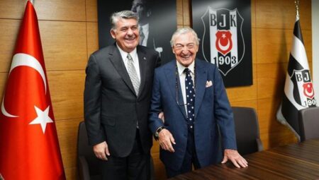 Rahmi Koç’tan Serdal Adalı’ya tebrik ziyareti!