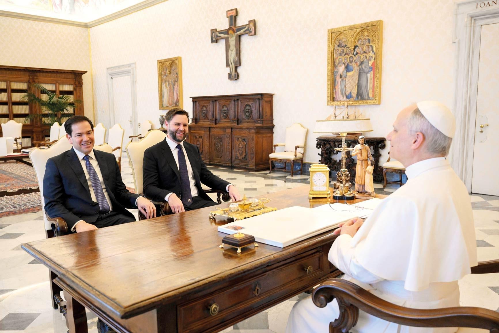 Rubio ve Vance’den Papa’ya ziyaret