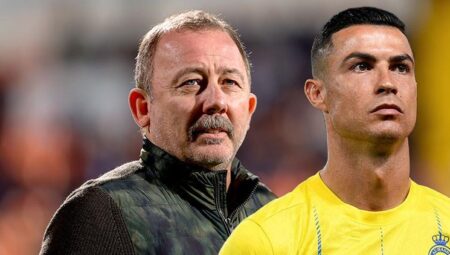 Sergen Yalçın, Beşiktaş için çıkan Ronaldo savlarını değerlendirdi! ‘Bedava gelse almam’
