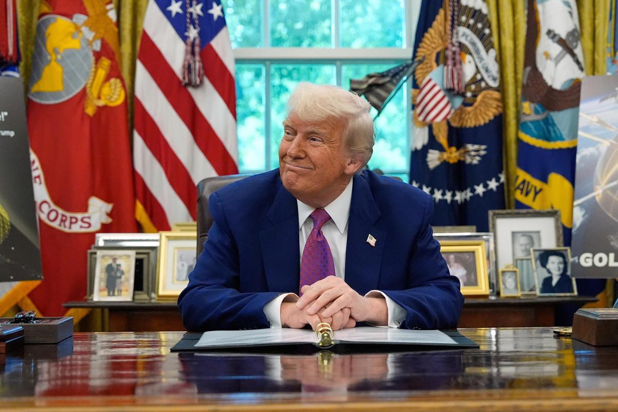 Son dakika… ABD Başkanı Trump duyurdu: ABD’nin altın kubbesi olacak