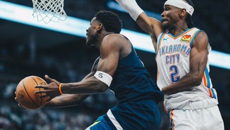 Timberwolves, Thunder’ı 143-101 yenerek seride durumu 2-1 yaptı!