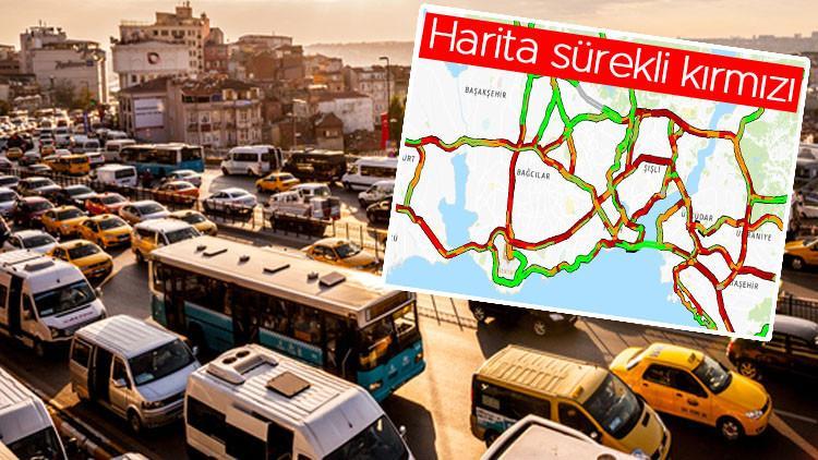 Trafikte bir ömür: İstanbullu bir yılda 105 saat kaybetti! ‘Fiyatı yarıya düşürülürse büyük rahatlık sağlar’