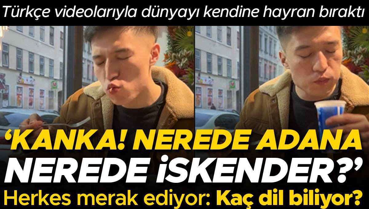 Türkçe konuştuğu görüntüleriyle tüm dünyayı kendine hayran bıraktı: ‘Nerede Adana? Nerede İskender?’
