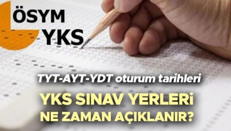 YKS sınavı ne vakit 2025? ÖSYM takvimi – Üniversite sınavı YKS imtihan giriş dokümanı yayınlandı mı, imtihan yerleri belirli oldu mu? TYT-AYT-YDT imtihanına kaç gün kaldı? İşte ÖSYM imtihan yeri sorgulama bilgisi!