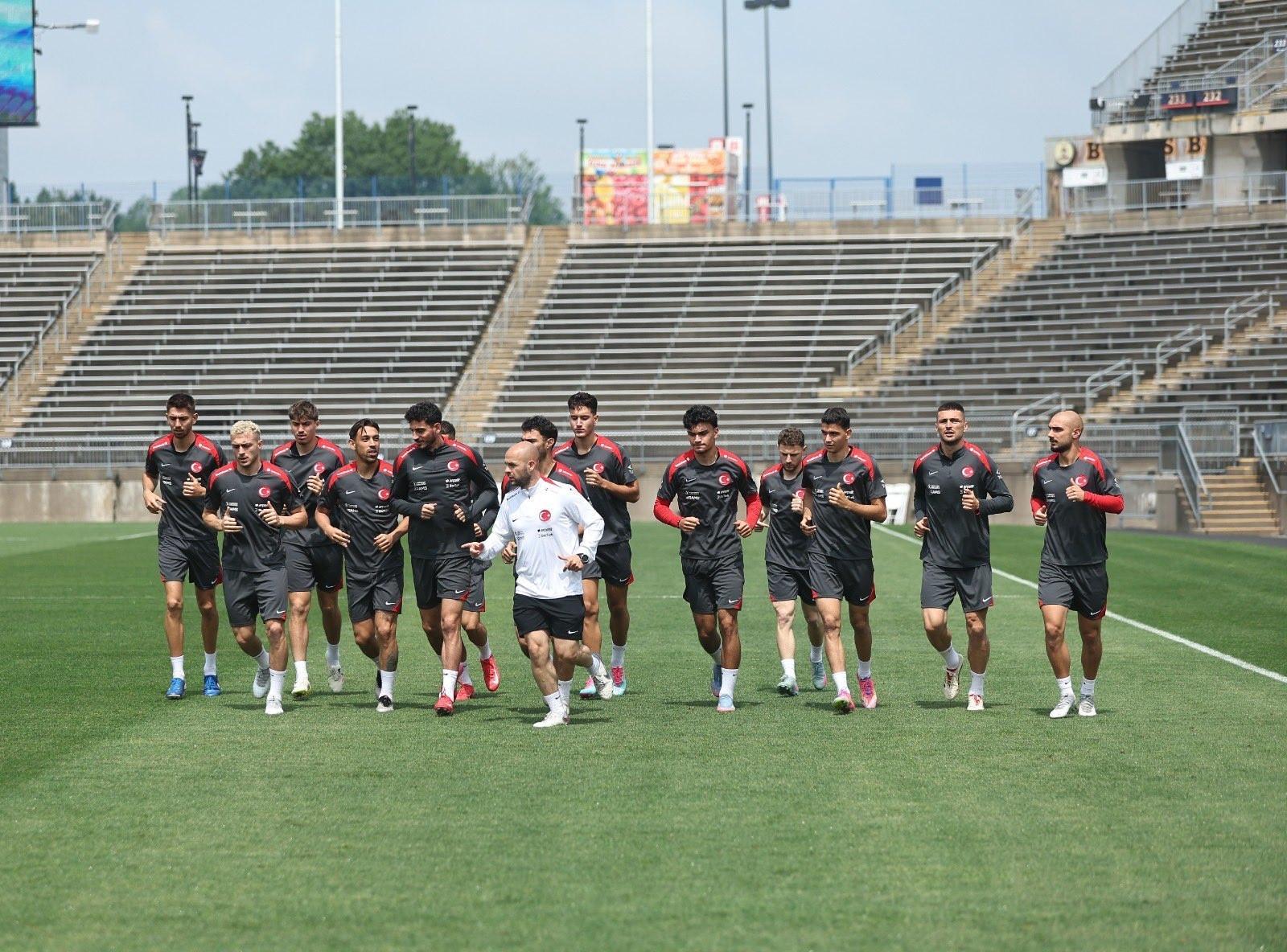 A Ulusal Futbol Kadrosu, Meksika maçının hazırlıklarına başladı!