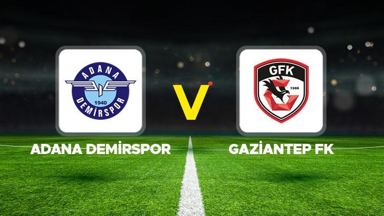 Adana Demirspor – Gaziantep FK maçı ne vakit, saat kaçta, hangi kanalda? Süper Lig Adana Demirspor Gaziantep FK maçı canlı izle