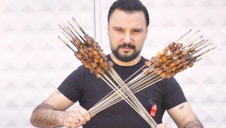 Alişan’dan mangal partisi