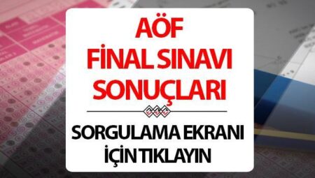 AÖF FİNAL SONUÇLARI SORGULAMA EKRANI 2025 || Anadolu Üniversitesi AÖF Bahar Periyodu final sonuçları açıklandı mı, ne vakit nereden açıklanacak?