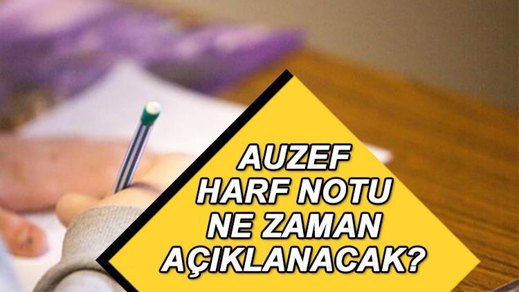 AUZEF HARF NOTU SORGULAMA 2025 || AUZEF harf notları açıklandı mı, ne vakit açıklanacak? AUZEF CC, DC, DD geçer mi?