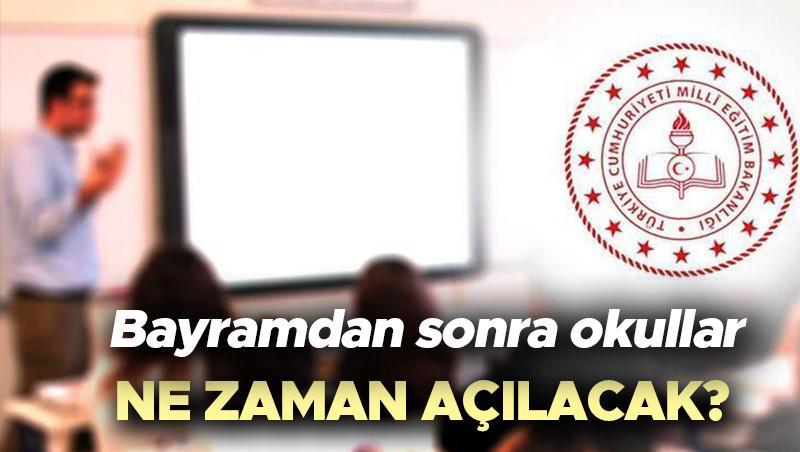 Bayramdan sonra okullar ne vakit açılacak 2025? | Pazartesi günü (9 Haziran) okullar tatil mi, bayramda okullar kaç gün tatil? İşte MEB takvimi!