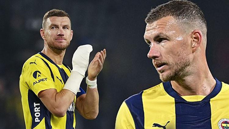 Edin Dzeko, Fenerbahçe’ye veda etti!