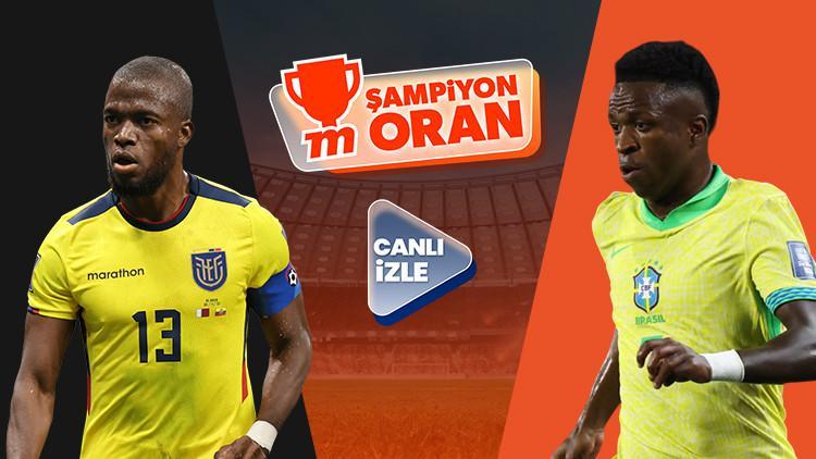 Ekvador, Dünya Kupası Elemeleri’nde Brezilya’yı konuk edecek! Kritik maçın heyecanı Şampiyon Oranlar ile Misli’de