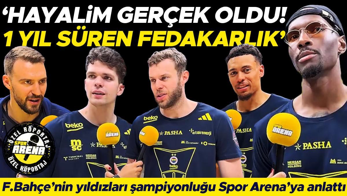 EuroLeague şampiyonu Fenerbahçe Beko’nun yıldızları zaferi Spor Arena’ya anlattı: 1 yıl süren fedakarlık! Hayal gerçek oldu
