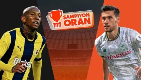 Fenerbahçe, dönemi Konyaspor maçıyla kapatıyor! Maçın heyecanı Şampiyon Oranlar ve Canlı Sohbet ile Misli’de