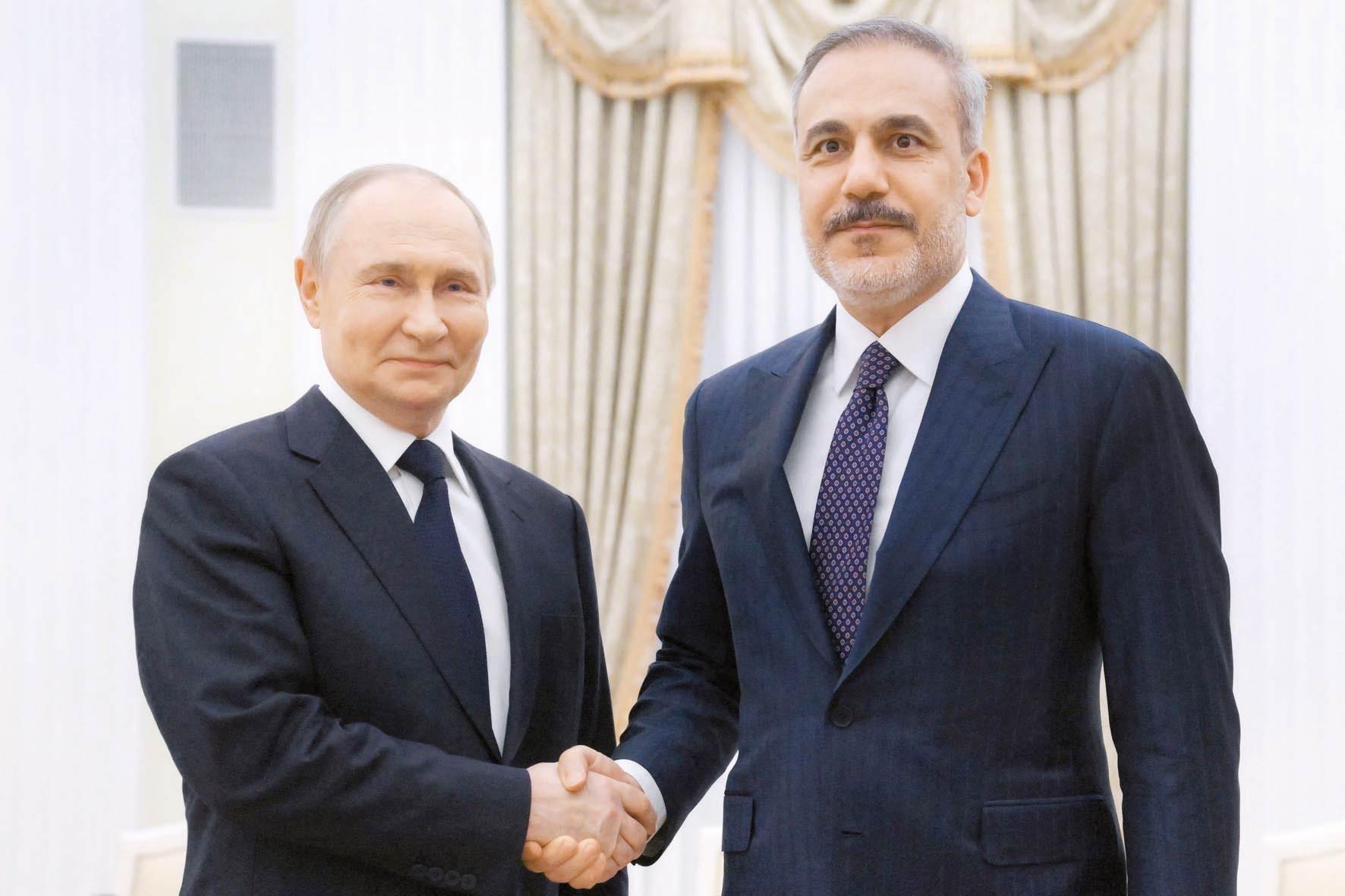 Fidan’dan Rusya’da barış diplomasisi