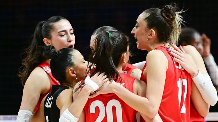 Filenin Sultanları, Milletler Ligi’nde 2’de 2 yaptı! | Türkiye 3-0 Tayland