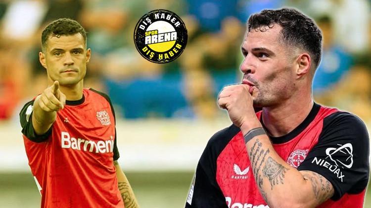 Galatasaray ve Fenerbahçe ile anılıyordu: Granit Xhaka’dan transfer tezlerine yanıt!