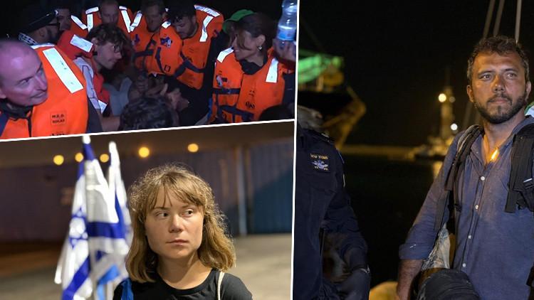 İsrail’den aktivistlere tutuklama tehdidi: Çabucak ayrılmayı reddedenler gözaltı merkezine gönderilecek
