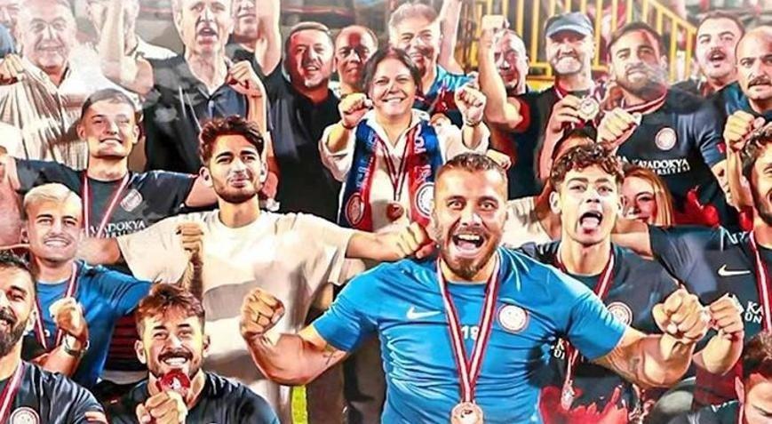 Kırşehirli bayan lider köy ekibini 3. Lig’e taşıdı
