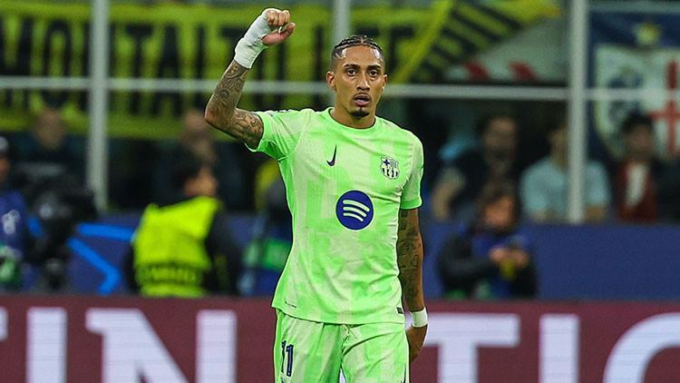 LaLiga’da dönemin oyuncusu Barcelonalı Raphinha!