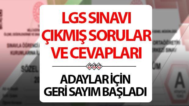 LGS ÇIKMIŞ SORULAR VE YANITLARI (2021-2024) TIKLA İNDİR || MEB LGS sınavı (8.Sınıf) sözel ve sayısal çıkmış sorular ve karşılık anahtarı nereden görüntülenir?