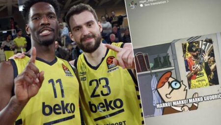 Marko Guduric’in ayrılığını Nigel Hayes-Davis duyurdu!