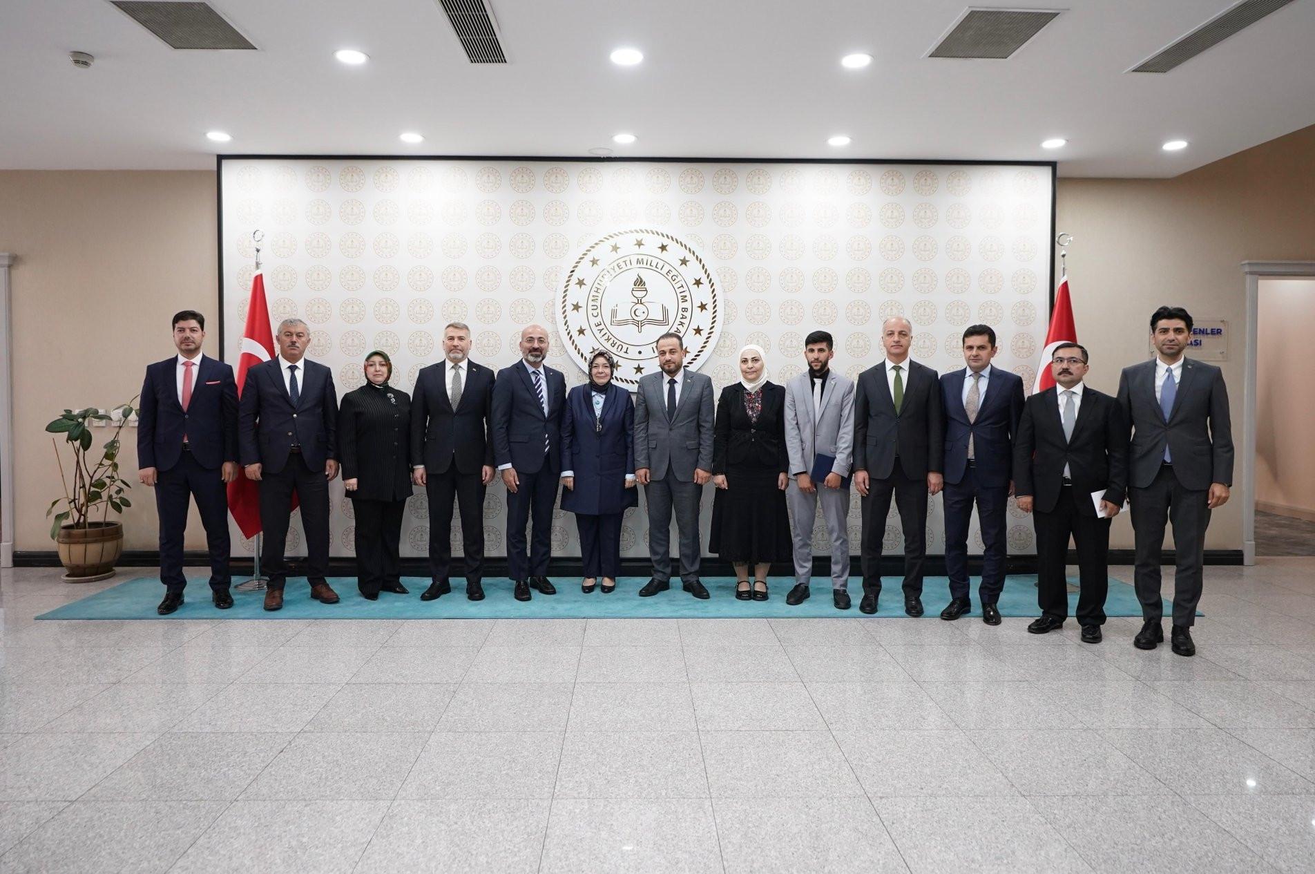 MEB ve Suriye Eğitim Bakanlığı arasında iş birliği