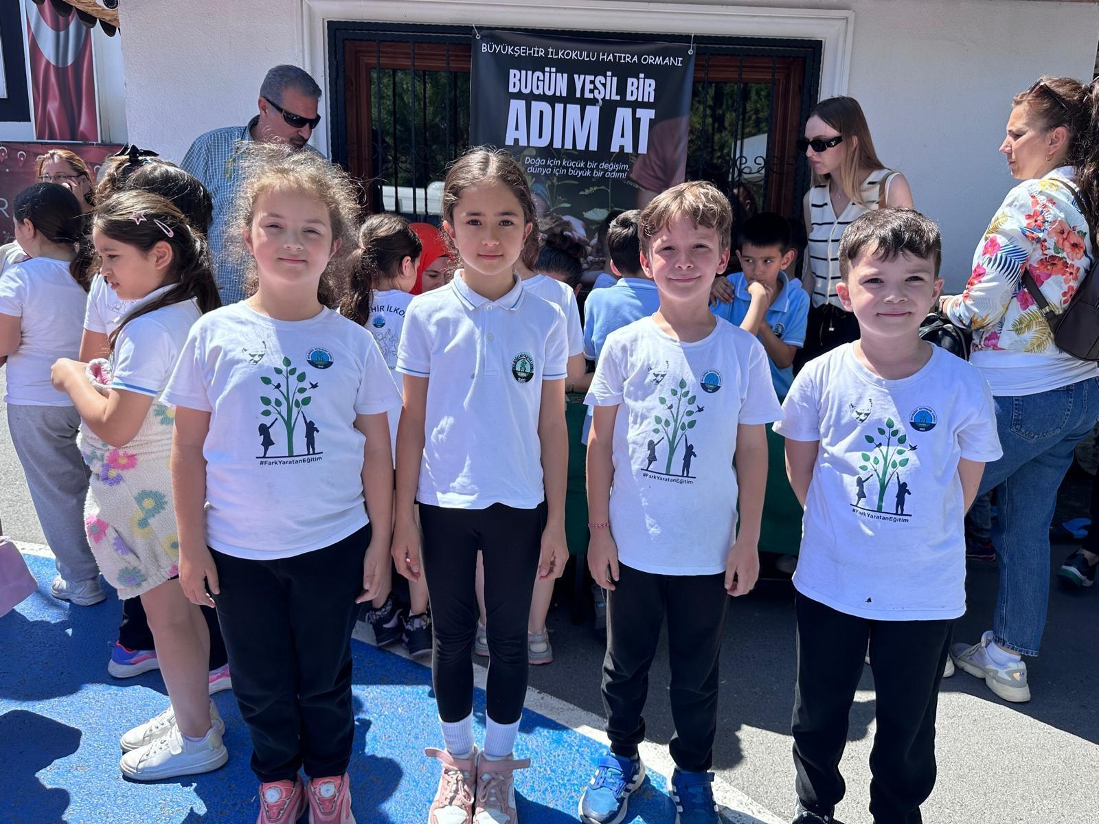 Miniklerden İstanbul’a ‘nefes’