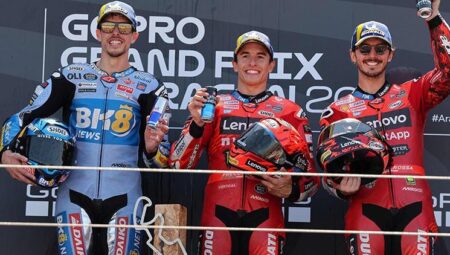 MotoGP Aragon Grand Prix’sini Marc Marquez kazandı