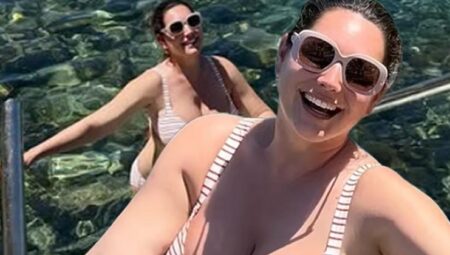 O bikiniyi bu yüzden rahatça giymiş… ‘Salata yiyen kızlardan değilim’ demişti… Halbuki 13 kilo vermiş!