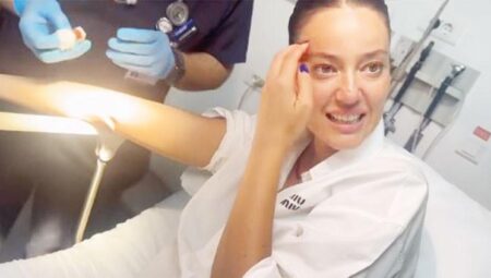 Pelin Akil’in koluna kene yapıştı, hastaneye koştu