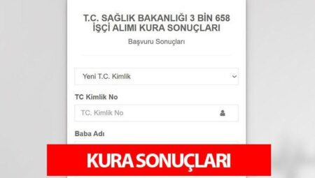 SAĞLIK BAKANLIĞI KURA SONUÇLARI YOUTUBE CANLI YAYIN: Vilayetlere nazaran çekiliş saat bilgisi… Hastane kura çekimi emekçi alımı sonuçları..