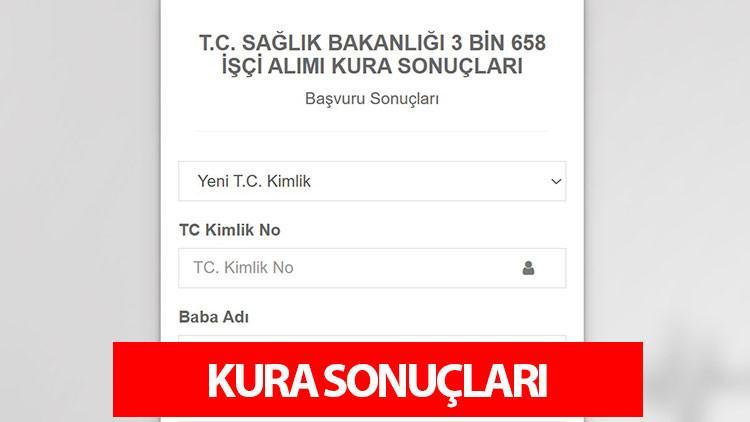 SAĞLIK BAKANLIĞI KURA SONUÇLARI YOUTUBE CANLI YAYIN: Vilayetlere nazaran çekiliş saat bilgisi… Hastane kura çekimi emekçi alımı sonuçları..