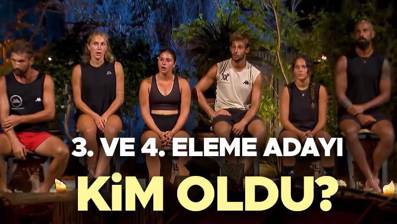 SURVİVOR 3. VE 4. ELEME ADAYI AŞİKÂR OLDU! Dün akşam (3 Haziran) Survivor eleme adayı kim oldu, eleme potasına kim gitti, ferdî dokunulmazlık oyununu kim kazandı? Düello dörtlüsü muhakkak oldu