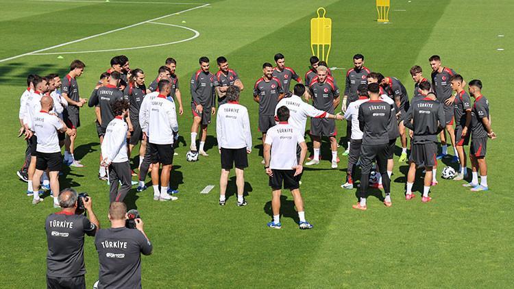 Ulusal Grup, ABD maçının hazırlıklarına başladı!