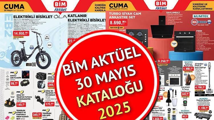 YARIN SATIŞTA! BİM AKTÜEL 30 MAYIS 2025 KATALOĞU – İNDİRİMLİ ÜRÜNLER🛒📌|| Bim’de bu hafta cuma neler var? Bim 30 Mayıs 2025 kataloğu Elektrikli Bisiklet, Barbekü, Klima, Vantilatör getiriyor!