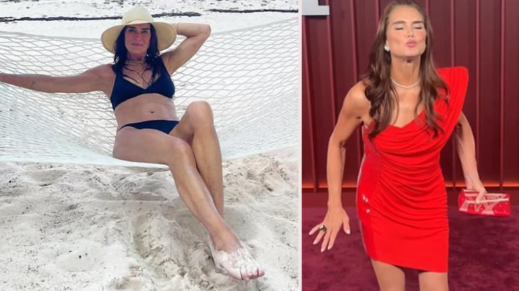 Yıllar yılı hoşluğun simgesi olmuştu… 60’ına geldi, ruhu gençleşti… Bikiniyi çıkardı, küçük elbiseyi giydi