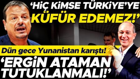 Yunanistan’da kriz: Panathinaikos – Olympiakos maçı devlet kararıyla ertelendi! Ergin Ataman: Kimse Türkiye’ye küfür edemez!